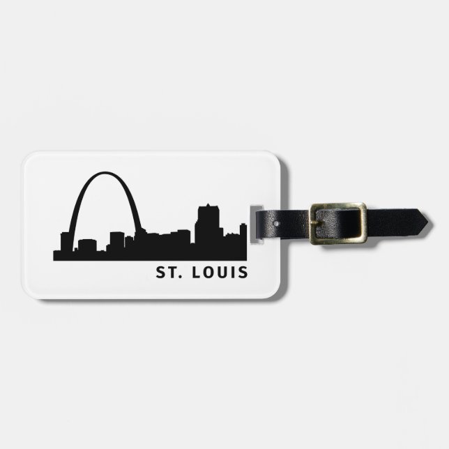 Etiqueta De Bagagem St Louis (Frente Horizontal)