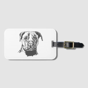 Etiqueta De Bagagem Staffordshire Bull Terrier