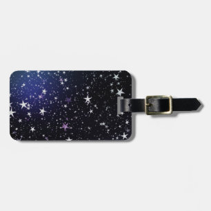 Etiqueta De Bagagem Star Gazer Nature Sky Space Paz Destino de Amor