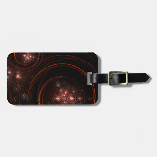Etiqueta De Bagagem Starlight Abstrato Art Address