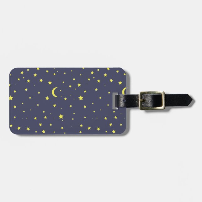 Etiqueta De Bagagem Starry Night (Frente Horizontal)