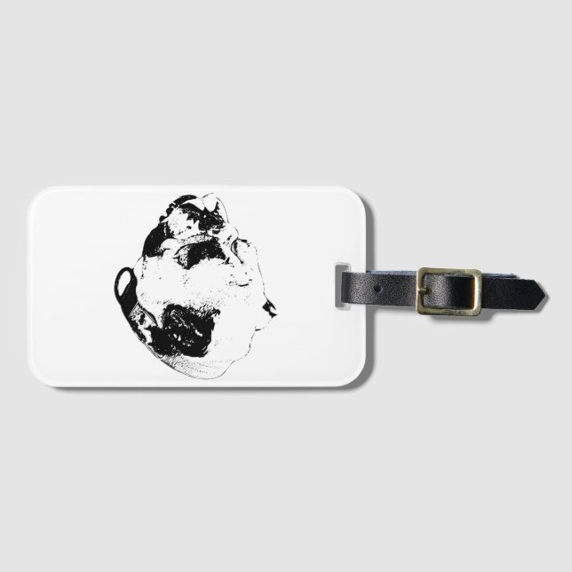 Etiqueta De Bagagem Steady Warm Journey (Frente Horizontal)