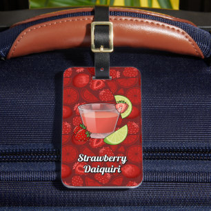 Etiqueta de Bagagem Strawberry Daiquiri