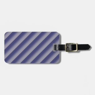 Etiqueta De Bagagem Stripes Roxas