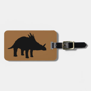 Etiqueta De Bagagem Styracosaurus Dino Dinosaur