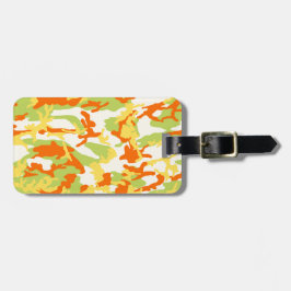 Etiqueta De Bagagem Summer Camo Pattern