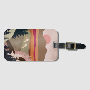 Etiqueta De Bagagem Summer Geese