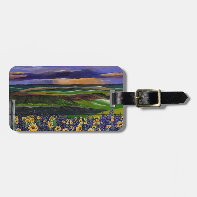 Etiqueta De Bagagem Summer Storm (Frente Horizontal)
