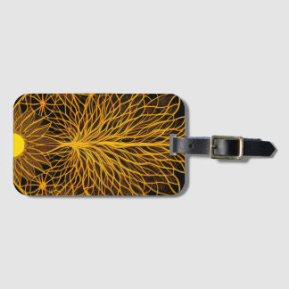 Etiqueta De Bagagem Sunny BOHO Minimalista Design