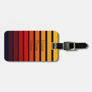 Etiqueta De Bagagem Sunset