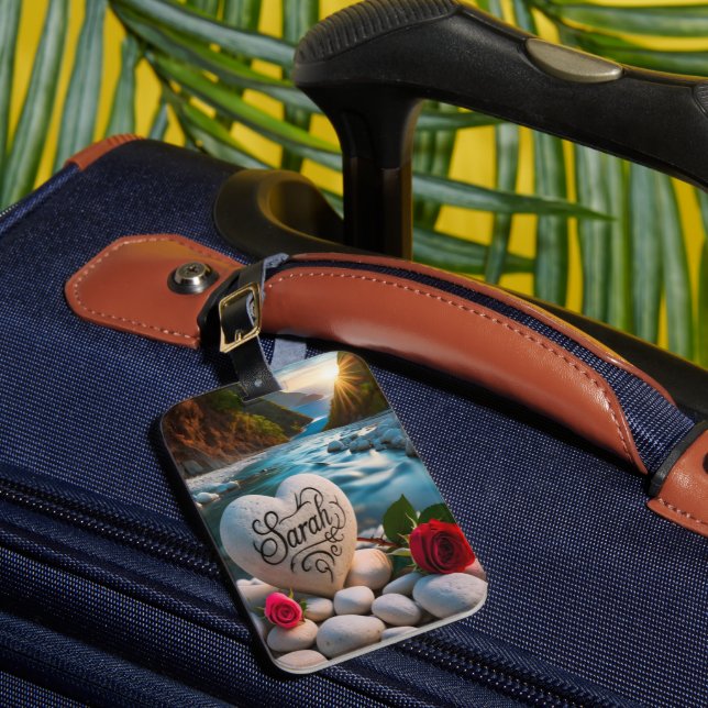 Etiqueta De Bagagem Sunset Sensível (Frente Insitu 1)