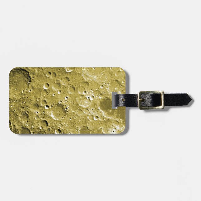 Etiqueta De Bagagem Superfície da lua (Frente Horizontal)
