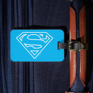 Etiqueta De Bagagem Supergirl Outline S-Shield
