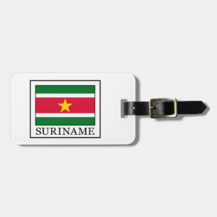 Etiqueta De Bagagem Suriname