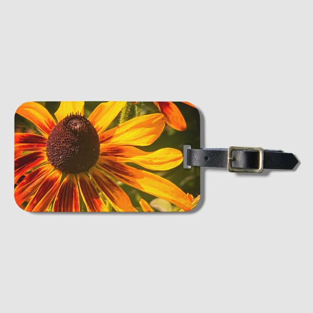 Etiqueta De Bagagem Susan de olhos negros (Frente Horizontal)