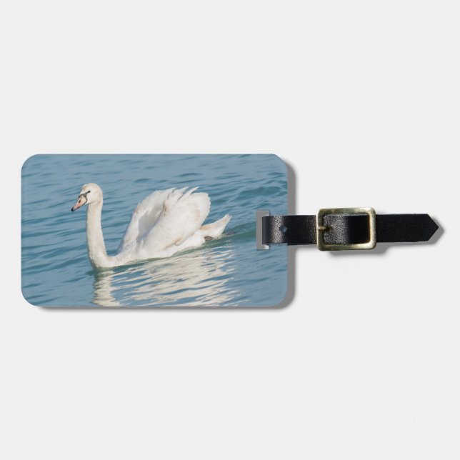 Etiqueta De Bagagem Swan (Frente Horizontal)