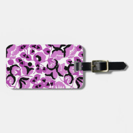 Etiqueta De Bagagem Sweet Pea (Berry) Fine Art