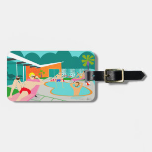 Acessorios Festa Na Piscina Retro Zazzle Com Br