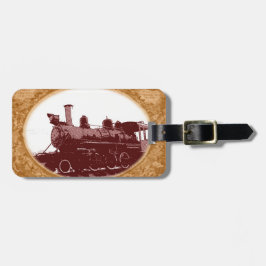 Etiqueta De Bagagem Tag antigo do saco do trem