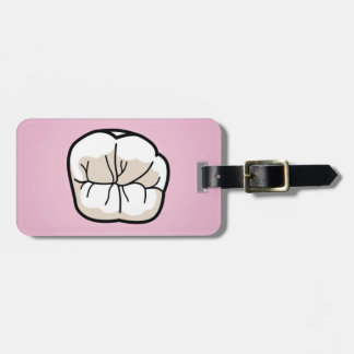 Etiqueta De Bagagem Tag [COR-DE-ROSA] da bagagem do dente
