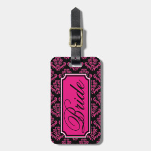 Etiqueta De Bagagem Tag cor-de-rosa personalizado da bagagem da cor