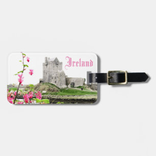 Etiqueta De Bagagem Tag customizável da bagagem do viagem do castelo