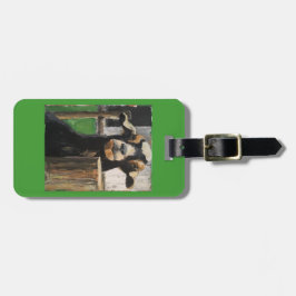 Etiqueta De Bagagem Tag da bagagem com cabra