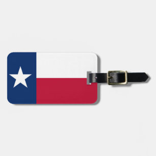 Etiqueta De Bagagem Tag da bagagem da bandeira de Texas