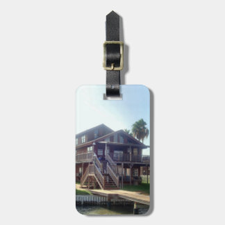 Etiqueta De Bagagem Tag da bagagem da casa da baía
