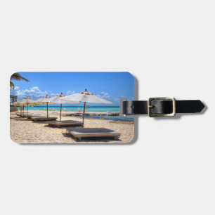 Etiqueta De Bagagem Tag da bagagem da praia