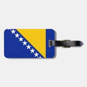 Etiqueta De Bagagem Tag da bagagem de Bosnia&Herzegovina com correia