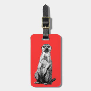 Etiqueta De Bagagem Tag da bagagem de Meerkat