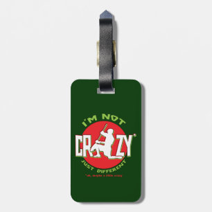 Etiqueta De Bagagem Tag da bagagem do Goalie do Lacrosse