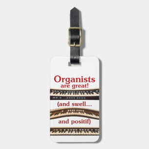Etiqueta De Bagagem Tag da bagagem do organista
