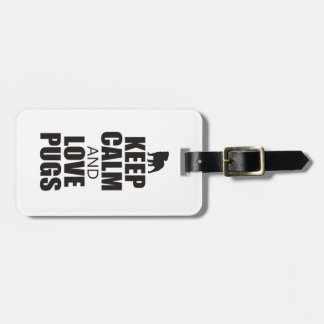 Etiqueta De Bagagem Tag da bagagem do Pug