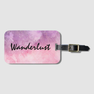 Etiqueta De Bagagem Tag da bagagem do viagem do Wanderlust
