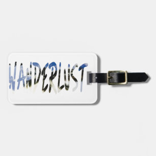 Etiqueta De Bagagem Tag da bagagem do Wanderlust