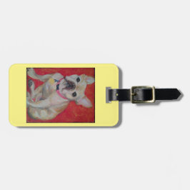 Etiqueta De Bagagem Tag da bagagem ou da bolsa do cão de Bull do