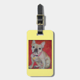 Etiqueta De Bagagem Tag da bagagem ou da bolsa do cão de Bull do