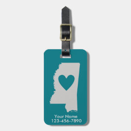 Etiqueta De Bagagem Tag feito sob encomenda da bagagem do estado de