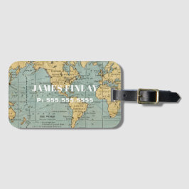 ETIQUETA DE BAGAGEM TAG FEITO SOB ENCOMENDA DA BAGAGEM DO MAPA %PIPE%