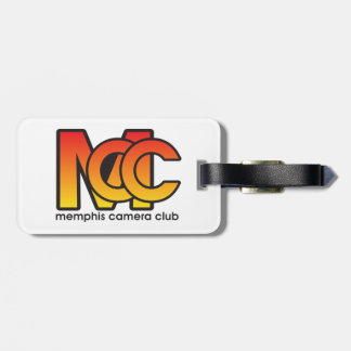 Etiqueta De Bagagem Tag moderno do logotipo da bagagem com correia de