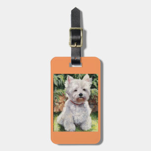 Etiqueta De Bagagem Tag ocidental da bagagem e da bolsa de Terrier das