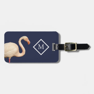 Etiqueta De Bagagem Tag personalizado da bagagem do flamingo