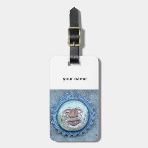 Etiqueta De Bagagem Tag personalizado da cara do sol
