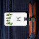 Etiqueta De Bagagem Tag Potted da bagagem do monograma dos Succulents (Front Insitu 4)