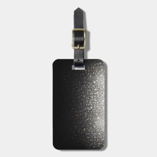 Etiqueta De Bagagem Tag preto personalizado da bagagem da faísca