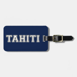 Etiqueta De Bagagem Taiti