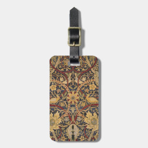 Etiqueta De Bagagem Tapeçaria Faux William Morris Bullerswood