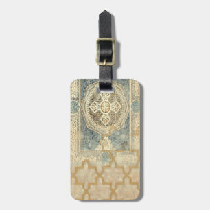 Etiqueta De Bagagem Tapeçaria Ornamental com Ornamentado